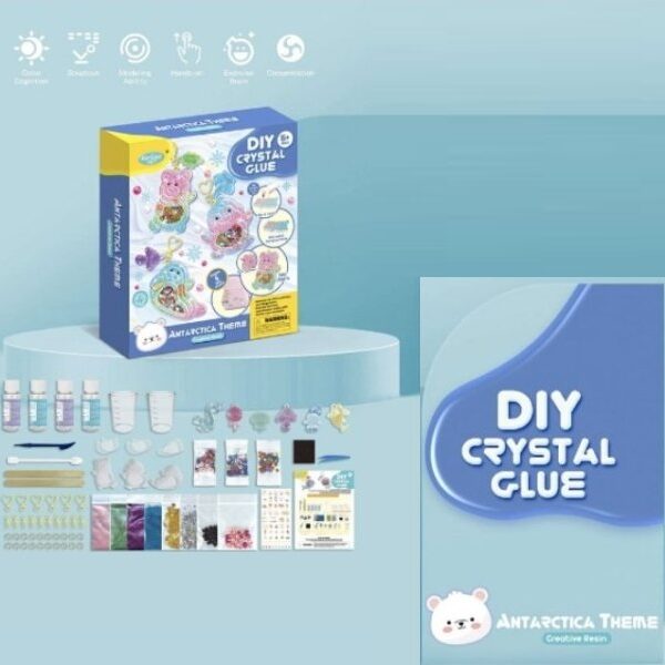 Δημιουργικό σετ χειροτεχνίας ρητίνης Antarctica Theme 708B-27 OEM