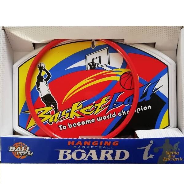Κρεμαστό ταμπλό μπάσκετ με μπάλα και τρόμπα 20168 OEM