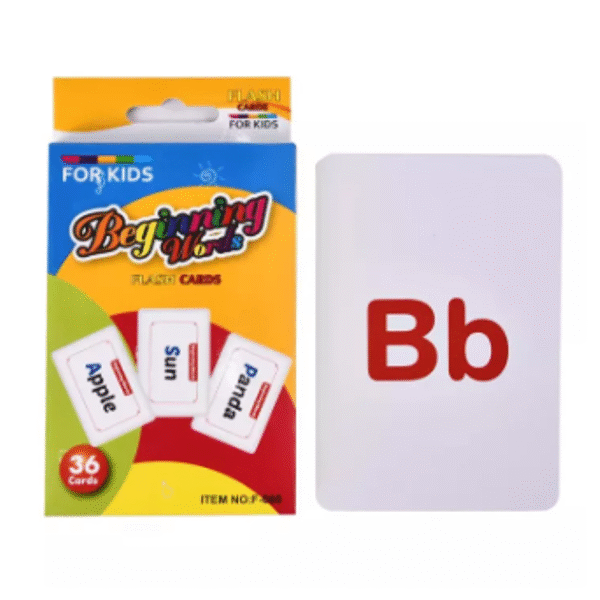 Εκπαιδευτικές κάρτες 36 τεμαχίων Πρώτες Λεξούλες OEM