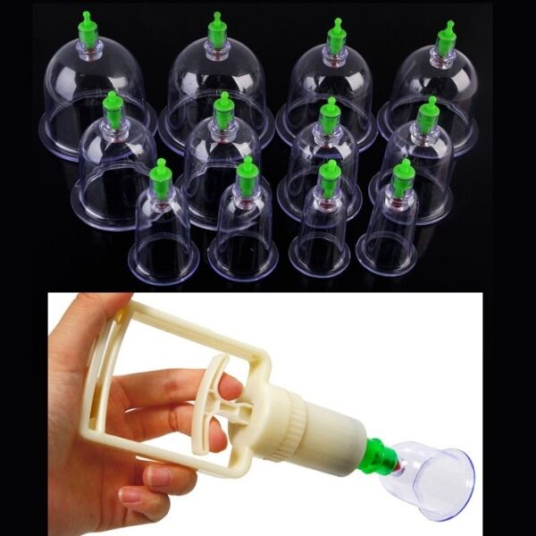 Βεντούζες για παραδοσιακή θεραπεία - Σετ 12 τμχ  9004 OEM