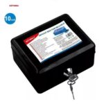 Μεταλλικό κουτί ταμείου 250x200x85mm, Μαύρο OEM