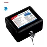 Μεταλλικό κουτί ταμείου 150x120x80mm, Μαύρο OEM