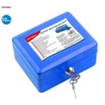 Μεταλλικό κουτί ταμείου 250x200x85mm, Μπλε OEM