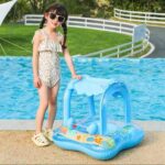 Σωσίβιο κάθισμα θαλάσσης με σκίαστρο, γαλάζιο OEM