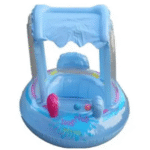 Βρεφικό σωσίβιο Θαλάσσιος Κόσμος με κάθισμα και σκίαστρο μπλε 1504 OEM