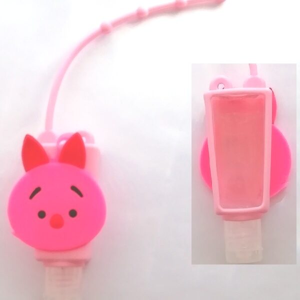 Μπουκάλι αντισηπτικού τσάντας ροζ κουνελάκι OEM