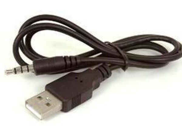 Αντάπτορας αρσενικό jack 3.5mm σε αρσενικό usb μήκους 1.5m OEM