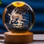 Κρυστάλλινη σφαίρα με φως Αιγόκερος OEM