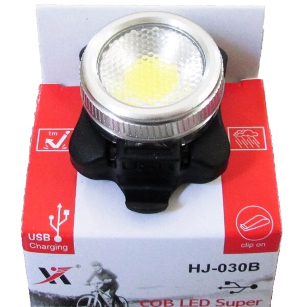 Σούπερ φωτεινό επαναφορτιζόμενο πίσω φως ποδηλάτου COB LED HJ-030B OEM