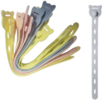 Δεματικά καλωδίων σιλικόνης 10 τεμάχια 20721 OEM