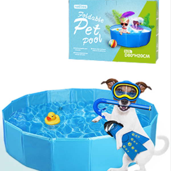 Αναδιπλούμενη πισίνα σκύλου 80x20cm NOBLEZA