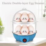 Ηλεκτρικός βραστήρας αυγών 14 θέσεων, μπλε OEM