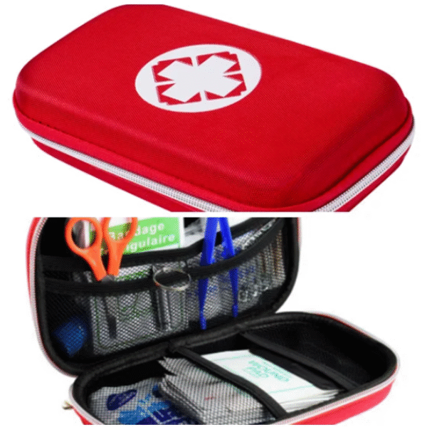 Φαρμακείο πρώτων βοηθειών σκληρού κελύφους γεμάτο OEM