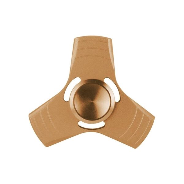 Μεταλλικό Hand spinner triangle αγχολυτικό παιχνίδι ανακούφισης στρες χρυσό OEM