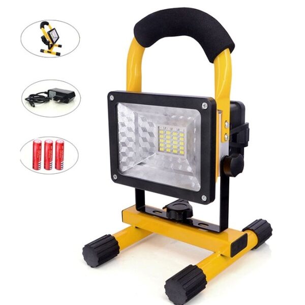 Φορητός επαναφορτιζόμενος προβολέας LED 30W 0485 OEM
