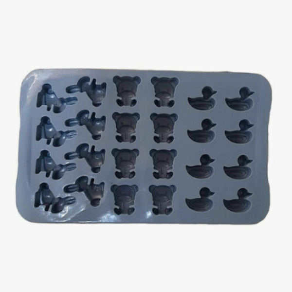 Φόρμα ζαχαροπλαστικής για σοκολατάκια από σιλικόνη 24 Θέσεων 23x14εκ. OEM