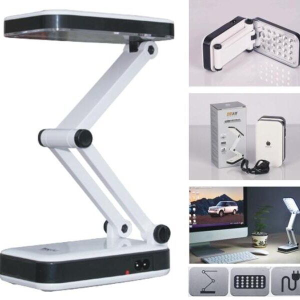 Πτυσσόμενο επαναφορτιζόμενο φωτιστικό γραφείου με 24 led OEM