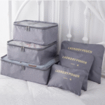 Τσάντες οργάνωσης βαλίτσας 6 τεμάχια, γκρι 0535 OEM