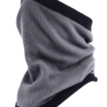 Δίχρωμος fleece λαιμός, μαύρο/γκρι OEM