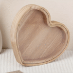 Ξύλινος κουμπαράς Καρδούλα μπεζ 34985 OEM