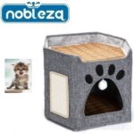 Αναδιπλούμενο εξαγωνικό κρεβάτι γάτας Nobleza NOBLEZA