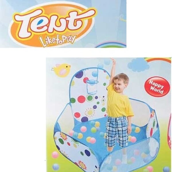 Εξάγωνο, αναδιπλούμενο παιδικό πάρκο με καλάθι μπάσκετ  NO 668-9Α 8175 OEM