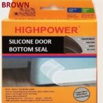 Αυτοκόλλητη ταινία βάσης πόρτας από σιλικόνη Καφέ HP1386 OEM