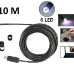 USB ενδοσκοπική αδιάβροχη κάμερα 10m με φωτισμό 6x LED OEM