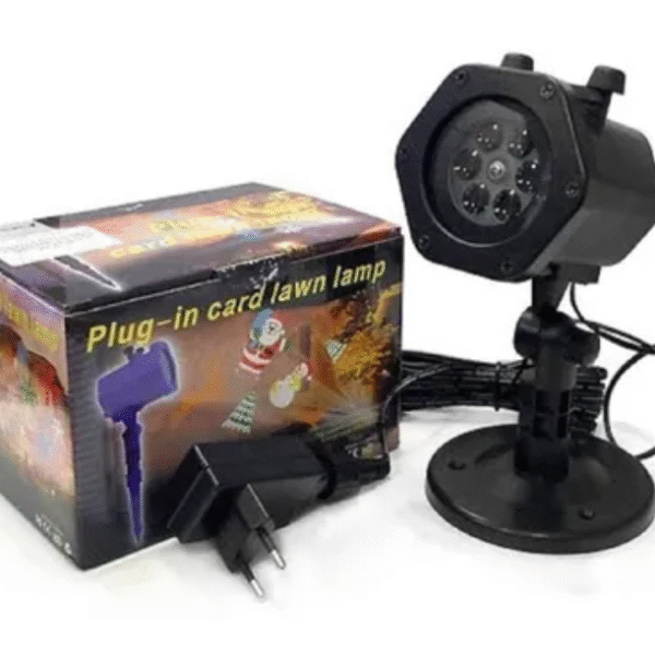 Προτζέκτορας κήπου LED με εναλλασσόμενα γιορτινά θέματα 27695 OEM