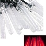 Χριστουγεννιάτικα φώτα LED σταλακτίτες εξοικονόμησης ενέργειας κόκκινο OEM