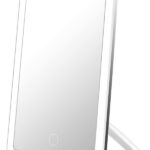 Επαναφορτιζόμενος LED ορθογώνιος καθρέφτης μακιγιάζ επιτραπέζιος