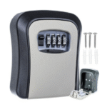 Επιτοίχια κλειδοθήκη με συνδυασμό Airbnb, μαύρο - ασημί OEM