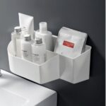 Επιτοίχια πλαστική θήκη δύο θέσεων με αυτοκόλλητα 5286 OEM