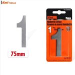 Αυτοκόλλητος ανοξείδωτος μεταλλικός αριθμός Νο 1 75mm 9368059 OEM