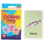 Εκπαιδευτικές κάρτες 36 τεμαχίων Πλάσματα Ωκεανών OEM