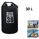 Αδιάβροχη τσάντα παραλίας Ocean Pack 30L μαύρη OEM