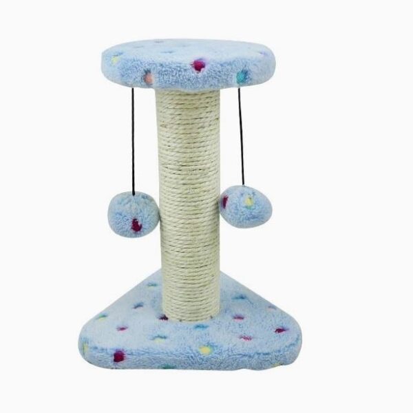 Στήλη ονυχοδρόμιο με 2 μπάλες μπλε nobleza NOBLEZA