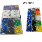 Ευρωπαϊκά σωληνωτά τερματικά σετ 650 τεμαχίων W12082 RCHANG OEM