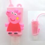 Μπουκάλι αντισηπτικού τσάντας ροζ γουρουνίτσα OEM