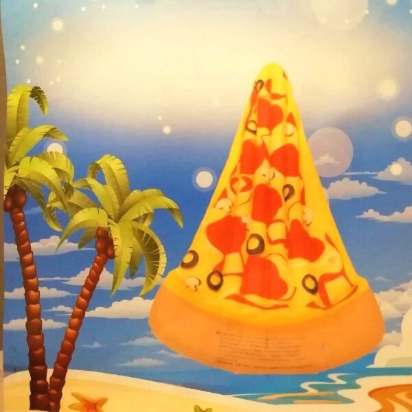 Φουσκωτό στρώμα θαλάσσης κομμάτι Πίτσα 165x105cm 1420-24 OEM