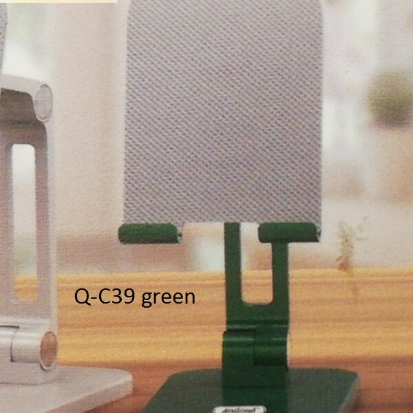 Αναδιπλούμενη επιτραπέζια βάση τηλεφώνου πράσινη Q-C39 ANDOWL Andowl