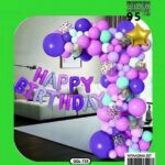 Σετ μπαλονιών γενεθλίων 95 τεμάχια QQL-725 OEM