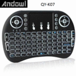 Επαναφορτιζόμενο, ασύρματο πληκτρολόγιο LED QY-K07 ANDOWL Andowl