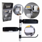 Περιστροφικό αυτοκόλλητο συρτάρι τύπου κουτί σαπουνιού μαύρο-άσπρο OEM