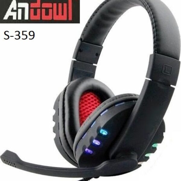 Ενσύρματα ακουστικά κεφαλής gaming S-359 ANDOWL Andowl