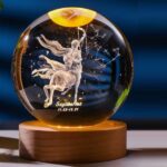 Κρυστάλλινη σφαίρα με φως Τοξότης OEM