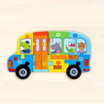 3D ξύλινο παζλ οχημάτων Σχολικό Λεωφορείο 8415 OEM