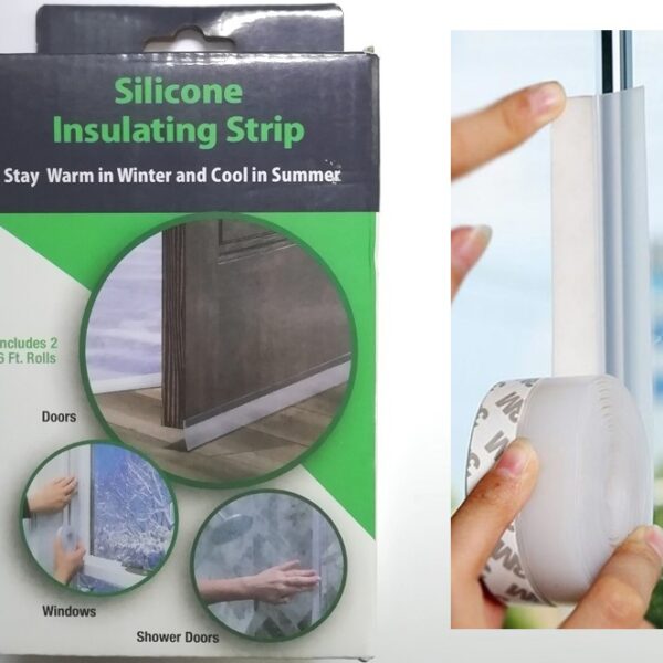 Σετ αυτοκόλλητες λωρίδες μονωτικής σιλικόνης OEM