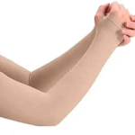 Αντηλιακά μανίκια 2τμχ μπεζ OEM