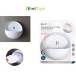 Επιτοίχια στρογγυλή θήκη σαπουνιού με βεντούζα λευκή 5200776 OEM